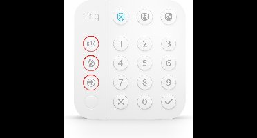 Bedieningspaneel voor Ring Alarm 2de Generatie
