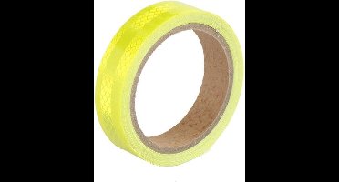Reflecterende tape - GEEL - 3 meter - 25mm