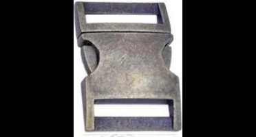 Paracord metalen buckle / sluiting - Bronze - 25 x 40mm