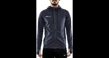 Craft Craft Evolve Hooded Sportvest - Maat S  - Mannen - donkergrijs