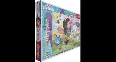 Trefl glitter puzzel - Gabby's Dollhouse - 100 stukjes