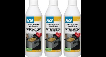 HG frituurpanreiniger - 3 stuks + Gratis KD spons