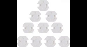 VAEM - Stopcontactbeveiliging 10 stuks - PAST ALLEEN IN NEDERLAND Stopcontact beveiliging - Kinderbeveiliging