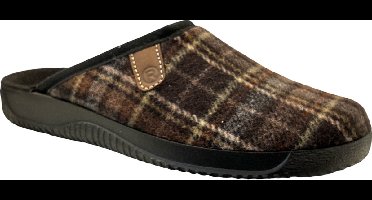 ROHDE 2781.90 Pantoffel zwart geruit maat 44