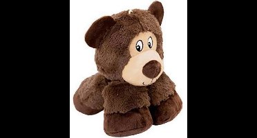 Kong Stretchezz Legz Bear - Hondenspeelgoed - Bruin Large