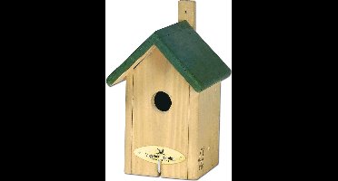 Vogelbescherming Nestkast Little Rock - Vogelhuisje - Groen - 20x12x13