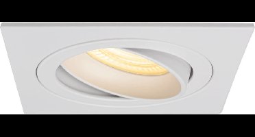 LED ondiepe inbouwspot 6W | Dimbaar | 80mm | Wit | vierkant