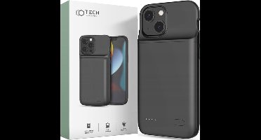 TECH-PROTECT - POWERCASE - 4700MAH IPHONE - 12 - MINI / 13 - MINI - ZWART