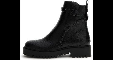 Guess Oliy Dames Enkellaarzen PU - Zwart - Maat 39