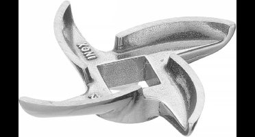 HENDI Gehaktmolenmes – roestvast staal – vaatwasmachinebestendig – efficiënt malen