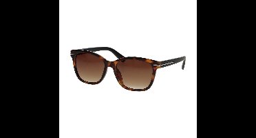 Spectrum Zonnebril Vierkant Tortoise/ Mat Zwart Dames