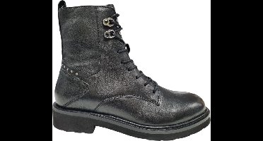 Iqonic Bloc Black Dames Veterboots - Zwart - 37