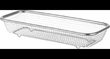 HENDI Serveermandje – Metalen – Roestvast staal – Vaatwasmachinebestendig – 310x125x55 mm