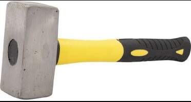 Moker / vuist 1.5 kilo fiber steel