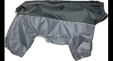 Happy pet hondenjas go walk mud coat waterproof grijs L 50 cm