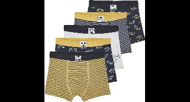 Vertbaudet Set van 5 stretch jongensboxers Dino