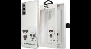 Karl - Lagerfeld - KLHCS21MCKTR S21+ G996 hardcase Transparant Karl & Choupette
