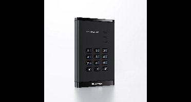 iStorage diskAshur PRO3 SSD – externe Solid State Drive – 8TB – USB – 256-bit – Zwart