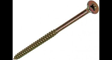 Mack Spaanplaatschroef PZ2 8 stuks 4,5 x 80 mm