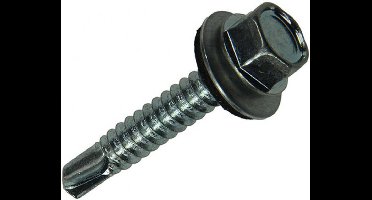 Mack 6-kantschr.teks met epdm ring 6.3x38mm