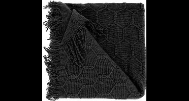 Unique Living - Plaid Fee Black - 127x152cm
