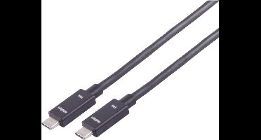 BKL Electronic 10080134 USB-C ® verbindingskabel, TB4, UltraFlex, 1,5 m 1 stuk(s)