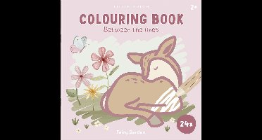 Little Dutch kleurboek, kleuren tussen de lijntje Fairy Garden - creatief peuter kleuter speelgoed - cadeautip - vakantieboek