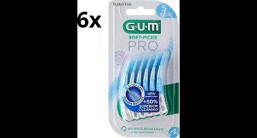 GUM Soft Picks PRO Small – 6 x 60 Stuks - Voordeelverpakking