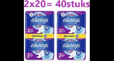 Always Maandverband Ultra Long 40 stuks (2x20)