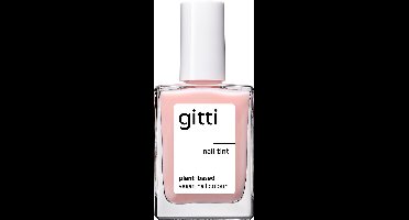 Gitti Nail Tint nagellak - vegan - 23 vrij - natuurlijke look - verzorgt de nagels - zacht roze kleur