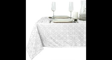 D- Unique Living | Sierle tafelkleed 140x200cm white