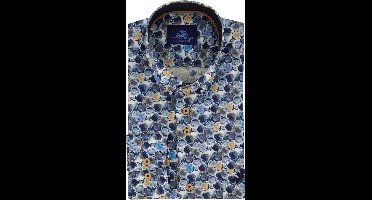 Eden Valley casual overhemd blauw