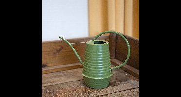 Green indoor watering can - 19 cm high