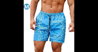 Bovista Zwembroek Heren - Zwem Broek Mannen - Badkleding - Zwemmen - Jongens - Swimming Shorts - Zomerbroek - Met Zakken - Koningsblauw - Maat M