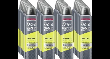 Dove Men Care Sport Active - Fresh Deodorant 150 ml - Voordeelverpakking 24 stuks