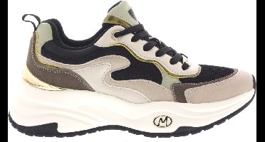 Mexx Sneaker Palma Ora Gebroken Wit/zwart - Dames - Maat 38