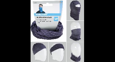 Fischer multifunctionele microvezeldoek, antracietgrijs/koolstofkleur