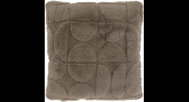 Unique Living - Kussenhoes Milan Taupe -45x45cm