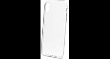 Celly Gelskin Siliconen hoesje - Geschikt voor Apple iPhone XR - TPU Back cover - Transparant