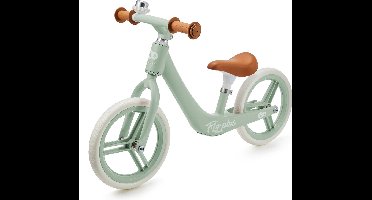 Kinderkraft FLY PLUS Loopfiets - Voor Kinderen vanaf 2 Jaar - Verstelbaar Zadel, Niet-Punctie EVA Wielen, Beperkte Stuurhoek en Ergonomisch Design - Fresh Mint