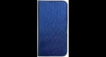 Smart Magnet book case voor iPhone 15 Pro 6.1" marineblauw/marineblauw