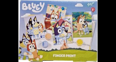 Totum Bluey vingerverf pakket - Inclusief verf