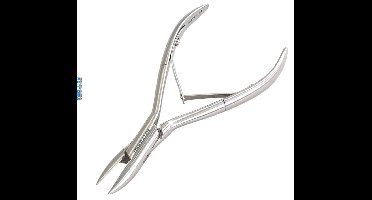 MEDLUXY® Diabetes - Nageltang - Hoektang - geschikt voor diabetici - 13 cm - 17 mm - afgerond - rechte bek - nagelknipper [D-167]