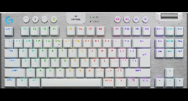 Logitech G915 X Lightspeed TKL - Draadloos Gaming Toetsenbord - Tactile - Qwerty - Wit