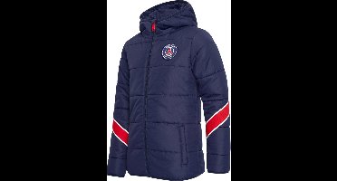 PSG Winterjas voor Kinderen - Maat 116 t/m 164 - Blauw - Paris Saint-Germain Jas voor Kids - Officieel PSG Product