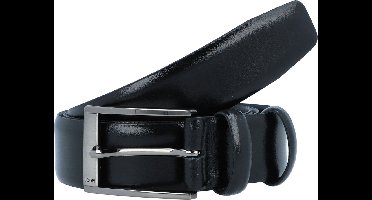 JOOP! Leren Riem Classic Coll. Belt 3,5 CM W95 Black Zwart