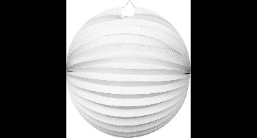 Lampion wit bol | 25cm