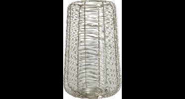 Light & Living - Windlicht ADETA - Ø19.5x30cm - Zilver