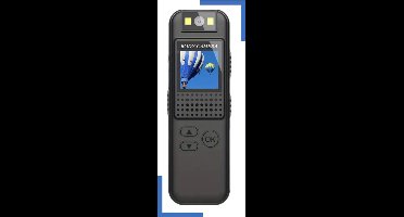 Bovista Bodycam - Politie - Chest Camera - Spy Camera - Spy Cam - Verborgen Camera - Spionage Camera - Action Camera - HD