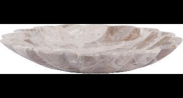 Present Time - Schaal Flower Large - Bruin